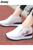Casual Women Shoes Comfortable Sneakers Orthopedic Platform Outsole Footwear Walking Running Shoes Fashion Embroid