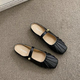 For Women 2023 Female Shoes Slippers Soft Slides Cover Toe Low Shallow New Comfort Flat Basic Spring Fabric Retro