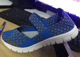 Sneakers 2020 New Fashion Breathable Weaving Casual Shoes Woman Comfortable Flats Sneakers Women Shoes Zapatos De