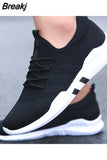 Men's Breathable Running Shoes Large Size Fashion Lightweight Couple Sneakers Casual Outdoor Men's Jogging Sports Shoes
