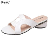 Fashion Party Shoes for Women Brown Green Ostrich Toe Flat Shoes for Work and Beach Summer