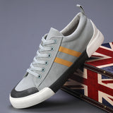 Breakj Autumn New Men's Shoes Korean Fashion Casual Men's Canvas Shoes Comfortable Flat Shoes Men's Shoes