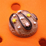 Arrival 1Pcs Multiple Colour Ice Cream Cake Resin Shoe Accessories Shoe Charms Decoration fit Croc Jibz Wristbands Kids