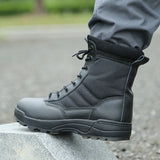 Military Boots Men Boots Special Force Desert Combat Army Boots Outdoor Hiking Boots Ankle Shoes Men Work Safty