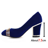 Dropship Big Size 33-50 Fashion Slip On Women Pumps Shoes High Heels Sexy Party Wedding Pumps Office Lady Woman