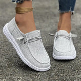 Size Casual Shoes For Women's 2024 Spring And Autumn New Flat-Soled Low-Top Love Shoes For Women's