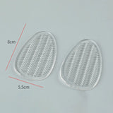 Pair Forefoot Orthopedic Insoles Women Soft Silicone Gel Cushion Relieve Foot Pain Metatarsal Support Insert Pad Shoes