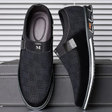 Men Casual Shoes Luxury Business Platform Loafers for Men Slip on Men's Designer Dress Shoes New Big Size Zapatillas De