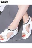 women's shoes 2023 hot sale Rome Women's Sandals Summer Platform Sandal Shoes Casual Wedges Beach Sandals Women Zapatos