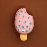 Single Sale Cute Mini Shoe Charm Accessories Simulation Chocolate ice cream Shoe Decoration fit croc jibz Kid's X-mas