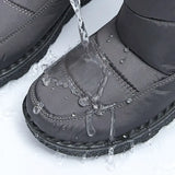 Womens Waterproof Snow Boots Warm Thick Plush Winter Boots Women 2023 Non Slip Platform Ankle Boots Female Cotton Padded