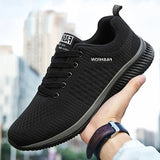 Men Sport Shoes Breathable Lightweight Running Sneakers Walking Casual Breathable Shoes Non-slip Comfortable Men Shoes