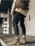 Autumn New Men Camouflage Boots Platform Desert Military Boots for Men Ankle Outdoor Work Boots Male Booties Black