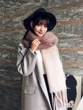 Shipping 2023 Winter Plaid Vintage Scarf Women Men Preppy Scarves Warm Pashmina Foulard Bufanda Male Mujer Thick Wrap