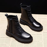 Female British Style 2023 New Boots Wild Winter Short Boots Women Shoes Cotton Shoes Winter Plus
