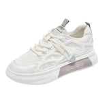 Gradient Thick Sole Sneakers 2023 Summer Breathable Sneakers Casual Designer Girls Platform