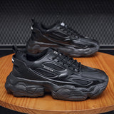 and Autumn New Men's Sports Shoes Student Breathable Trend Thick Sole Casual Shoes Comfortable and Versatile Sports