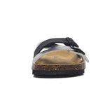 2023 New Summer Cork Slippers Women Casual Solid Color Flip Flops Holiday Beach Outside Slides