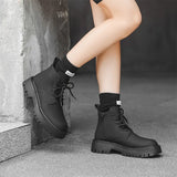 Breakj Martin Boots Male Autumn And Winter Long Tube Overalls Net Red High Street Soft Leather British Yuppie Male Boots