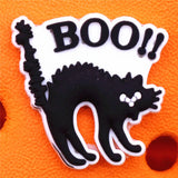 Horror Shoe Accessories Werewolf Grim Reaper Ghost Mummy Witch Vampire Scarecrow Croc Charms fit Jibz Kids Party