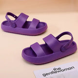 Men Women Slippers Unisex Couple Shoes Sandals Soft Sole Beach Slides Thicker Platform Slipper Home Indoor Bathroom