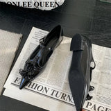 Tassel Flats Shoes Women Pointed Toe Mary Jane Shoes British Style Oxford Female Ballet Casual Loafers Ankle Strap