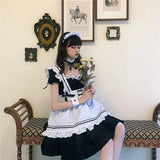 Sexy Coffee Maid Role Play Uniform Kawaii Clothing for Lolita Girl Plus Size Cosplay Maids Outfit Anime Costumes