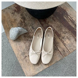 Fashion Leopard Flats Shoes Women Flat Ballerina Casual Slip On Soft Moccasin Round Toe Shallow Female Boat Shoe Dress