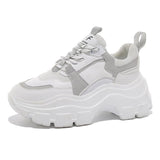 Size Daddy Shoes 21 Spring And Summer New Matching Single Shoes Thick Soles Casual Lace Up