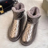 Women's Shoes 2023 Waterproof Snow Boots Winter Plus Fleece Warm Comfortable Thickened Cold Proof Ankle Boots