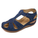 Plus Size Fashion Summer Women Sandals Female Beach Shoes Shoes Wedge High Heel Comfortable Light Platform