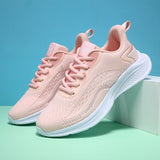 Women Casual Shoes Fashion Outdoor Sports Running Shoes Light Luxury Sneakers Breathable Walking Shoes Mesh Women Vulcanize