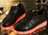 Sneakers for Women Casual Shoes Led Glowing Shoes for Men Fashion Flat Running Sneakers LED Rechargeable Couple's