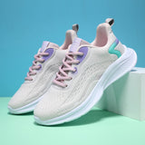 Women Casual Shoes Fashion Outdoor Sports Running Shoes Light Luxury Sneakers Breathable Walking Shoes Mesh Women Vulcanize