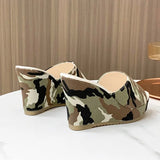 And Large-Size Cold Slippers Women 2025 Summer New Denim Slippers Women Wearing
