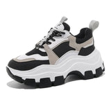 Size Daddy Shoes 21 Spring And Summer New Matching Single Shoes Thick Soles Casual Lace Up