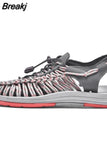 Men Sandal 2023 New Summer Weave Breathable Sandals Fashion Soft Flat Outdoor Beach Vacation Light Casual