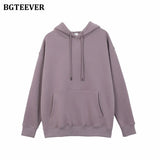 Winter Thicken Fleece Women Couple Sweatshirt Cotton Oversized Hoodies Sweatshirts Female Warm Pullovers