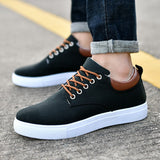 Arrival Canvas Shoes Men Spring Summer Casual Canvas Shoes For Men Lace-Up Flats Men Shoes Driving Sneakers Men