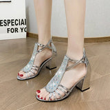 fashion Ladies Shoes women's Sandals Summer Wedges Gladiator Sandals Women Casual Roman Buckle Ladies Sandals Womens
