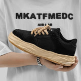 Design Sneakers Men Canvas Shoes Thick Sole Platform Women Shoes Sports Casual Shoes For Men Jogging Walking
