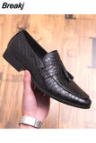 light soft Leather Men Shoes Loafers Slip On Comfortable Moccasins Flats Casual Boat Driving