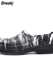 Quality Chef Shoes Non-slip Waterproof Oil-Proof Kitchen Cook Flat Working Shoes Hotel Restaurant Clogs Men Slippers