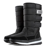 Men's Boots -40° Warm Mid-calf Snow Boots Men Winter Shoes Thicken Plush Comfort Non-slip Platform Booties Plus Size Man