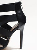 New Summer Women's High Heels Stiletto Women's Sandals Fashion All-match Zipper Sexy Open Toe Buckle Sandals Women
