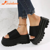 Women Ankle Boot Gothic Style Cool Women Triple Bottom Boot 2023 Brand New Street Women Platform Sandals Shoes Big Size