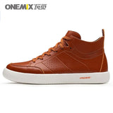 Skateboarding Shoes Light Cool Sneakers Soft Micro Fiber Leather Upper Elastic Outsole Men Shoes Walking EUR Size