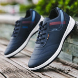 Shoes for Men Breathable Light Lace-up Flat Summer Classic Loafers Men Casual Vulcanized Shoes Tennis Shoe Men'