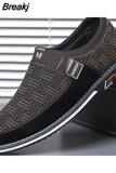 Men Casual Shoes Luxury Business Platform Loafers for Men Slip on Men's Designer Dress Shoes New Big Size Zapatillas De
