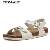 2023 New Summer Beach Cork Sandals Casual Women Outside Non-slip Double Buckle Sandalias